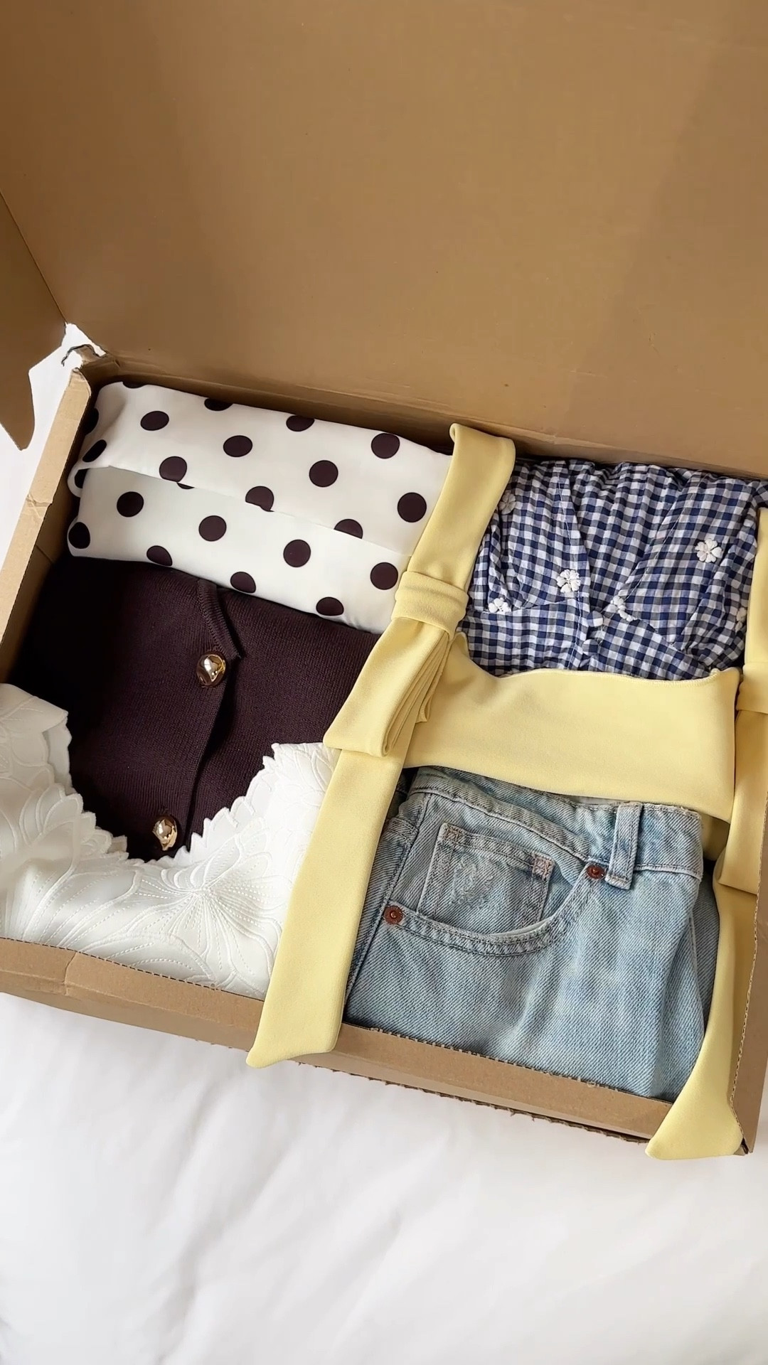 unbox my order with me! so many cute spring summer bits - looove the yellow and blue tops especially! try on haul coming v soon 

#LTKspring #LTKeurope #LTKsummer