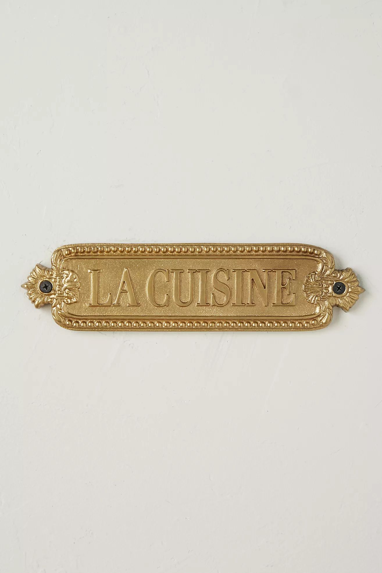 French Cottage Sign | Anthropologie (US)