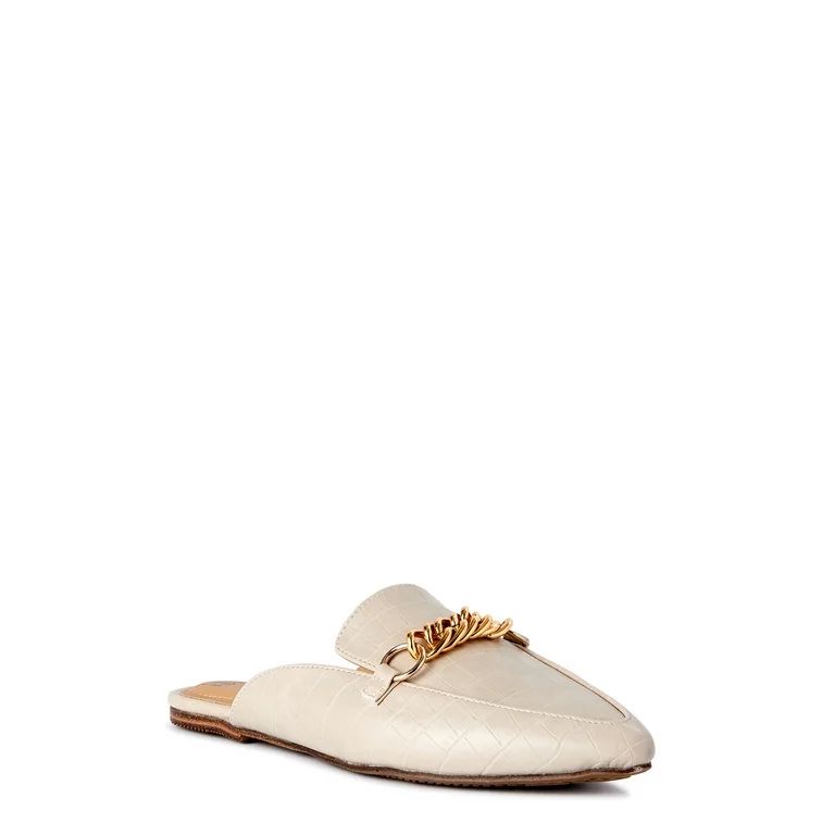 Time and Tru Women's Chain Mule | Walmart (US)