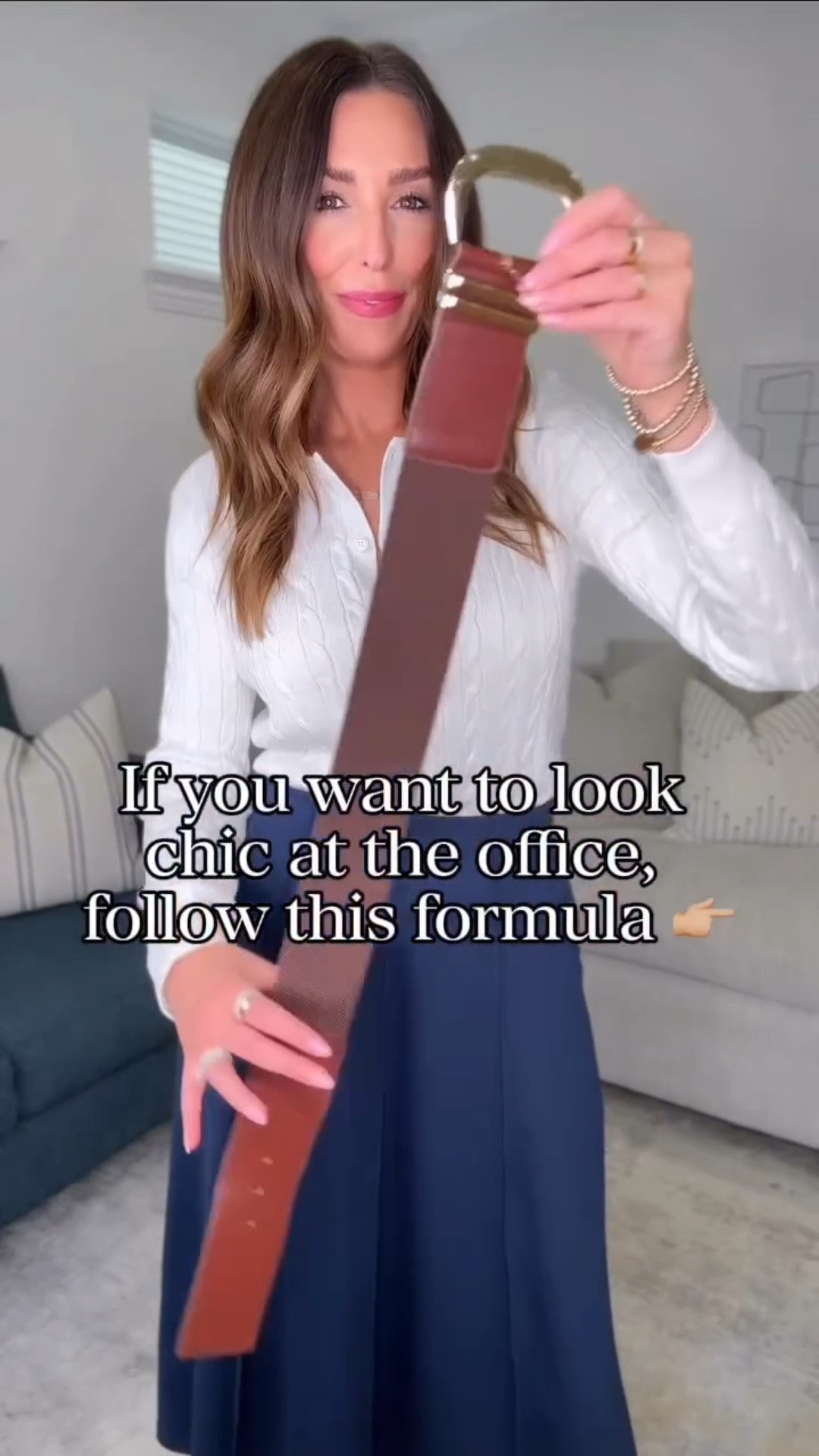 The outfit formula that guarantees you’ll look chic at the office. These are the perfect workwear pieces to add to your wardrobe. 

Like and type “WORK” and I’ll send you the details!