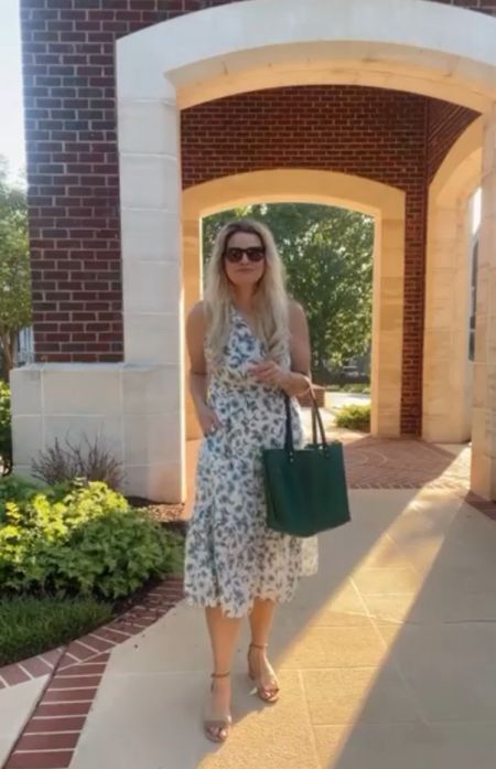 This dress is on final sale for $24.00 and this bag is 30% off (great Mother’s Day gift with the key loop in this bag, so great!) 

Love J Crew Factory Dresses - sharing some favorites below! Great summer dresses for easy summer outfits! Perfect vacation outfits and travel outfits, wedding guest dresses, all the things! 

Sizing info - got my smaller size in this dress, an 8 

I love the key loop on this bag, such a great feature! And also love that my laptop fits in the bag! 

#LTKfindsunder50 #LTKSeasonal #LTKsalealert