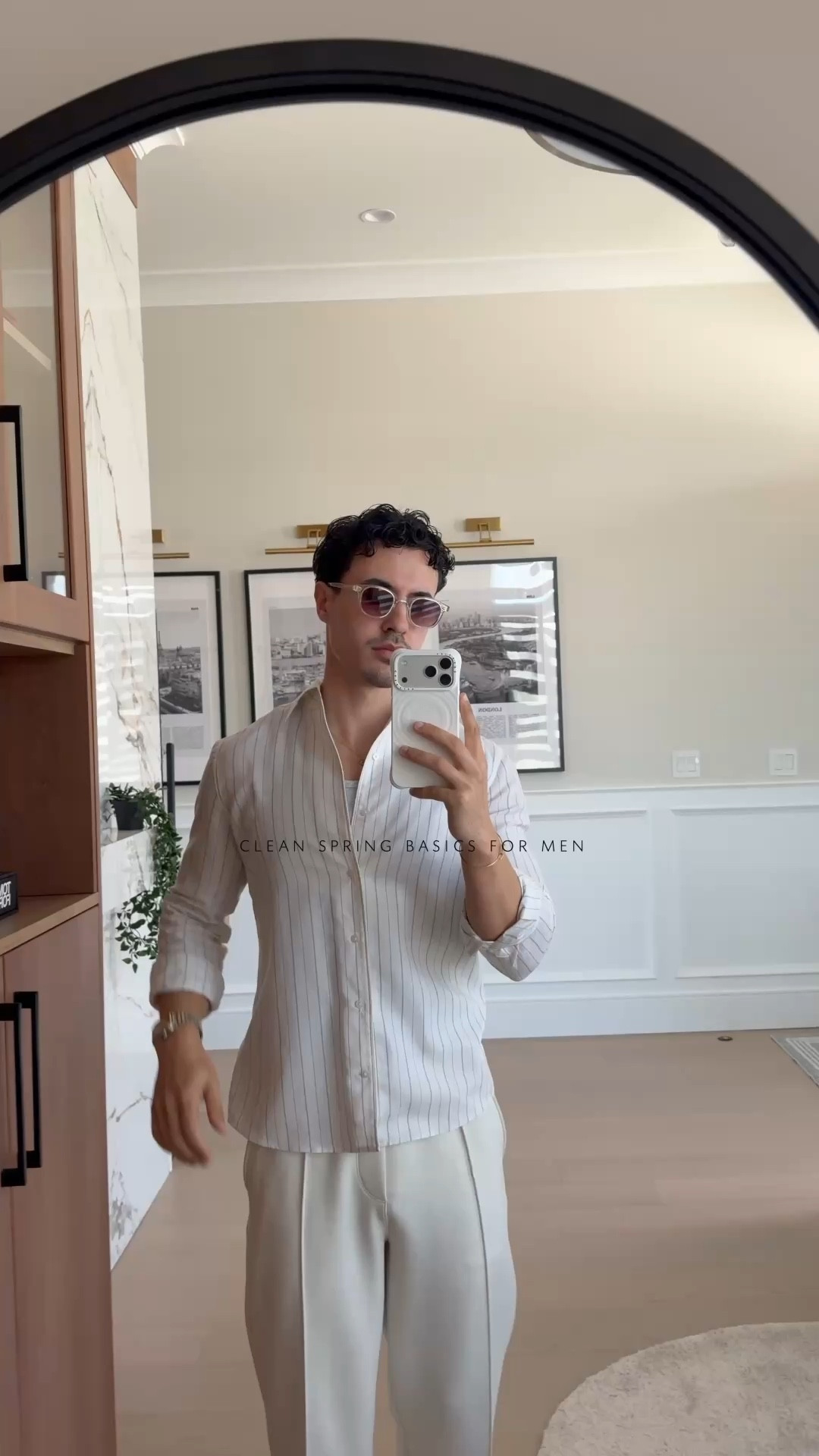 Clean basic spring clothing essentials for men! 