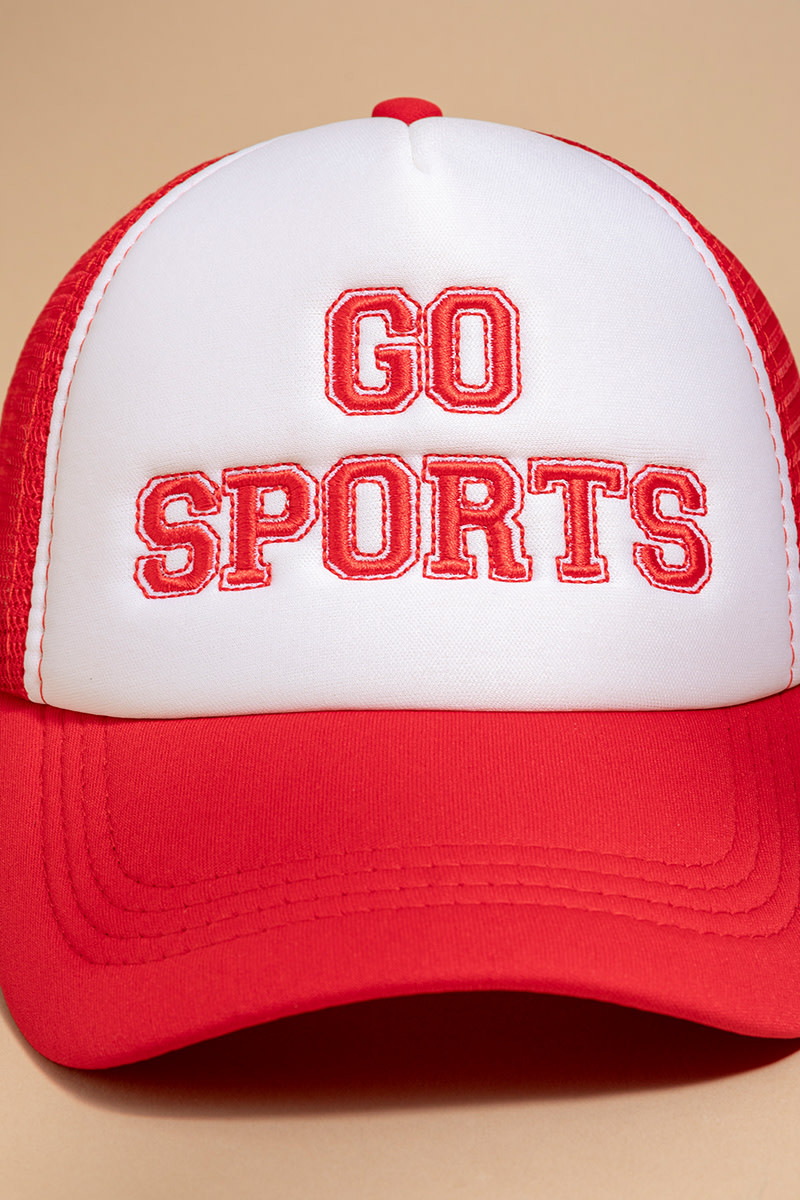 Go Sports Trucker Hat | Francesca's