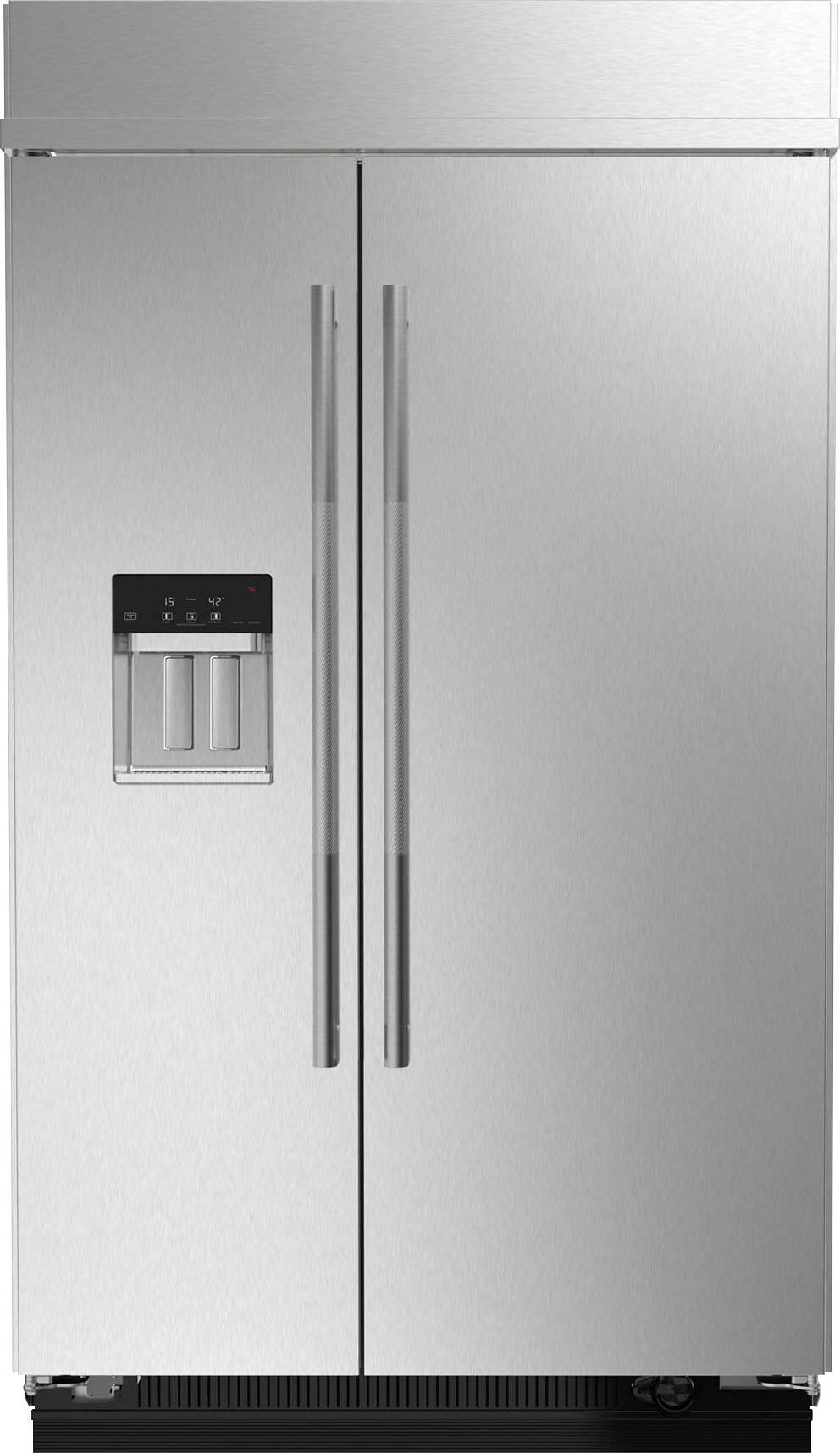 JennAir 29.4 Cu. Ft. Side-by-Side Refrigerator with Water Dispenser Stainless Steel JBSS48E22L - ... | Best Buy U.S.