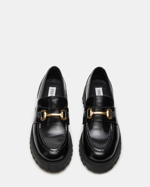 LANDO BLACK LEATHER | Steve Madden (US)