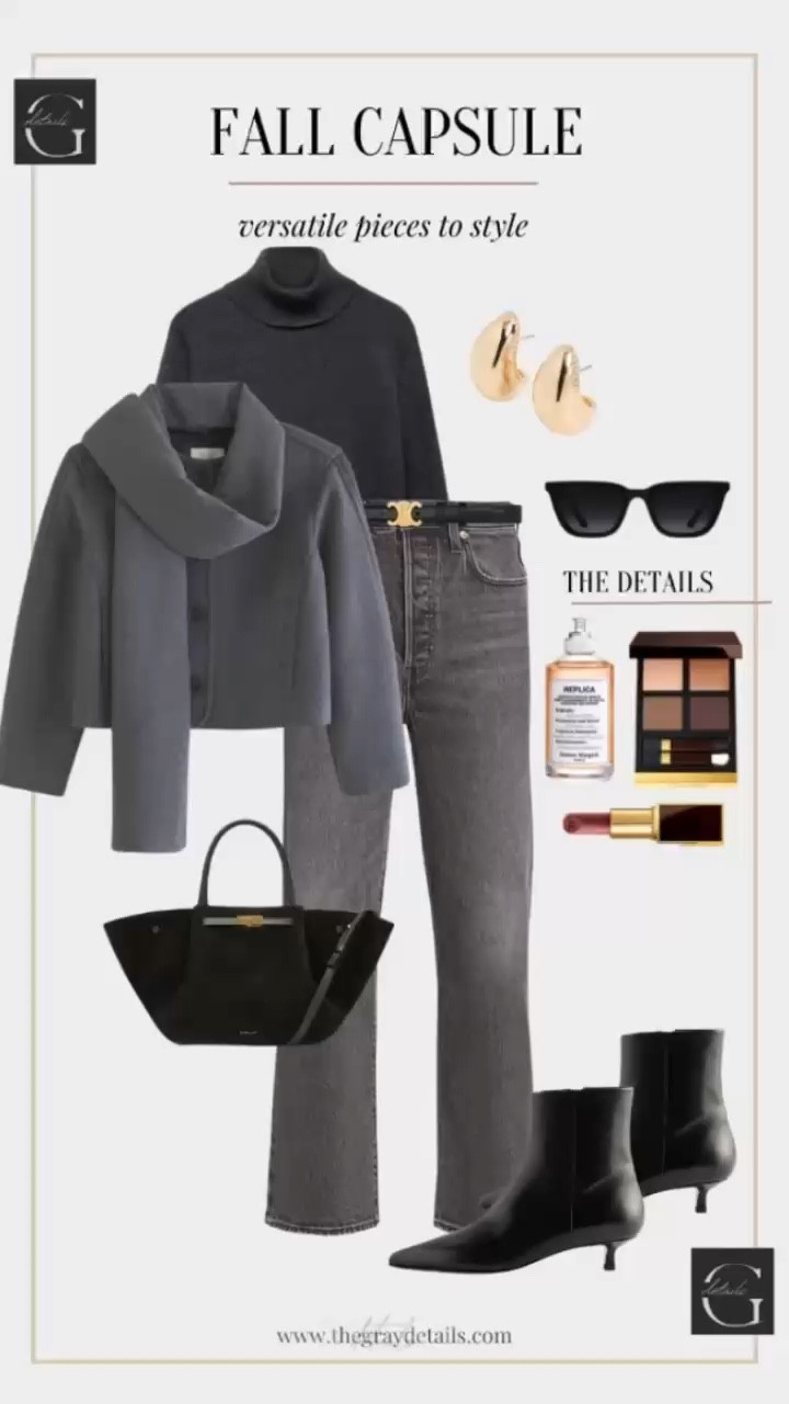 Styling grey jeans from my fall capsule and these are under $100

#LTKfindsunder100 #LTKover40 #LTKVideo