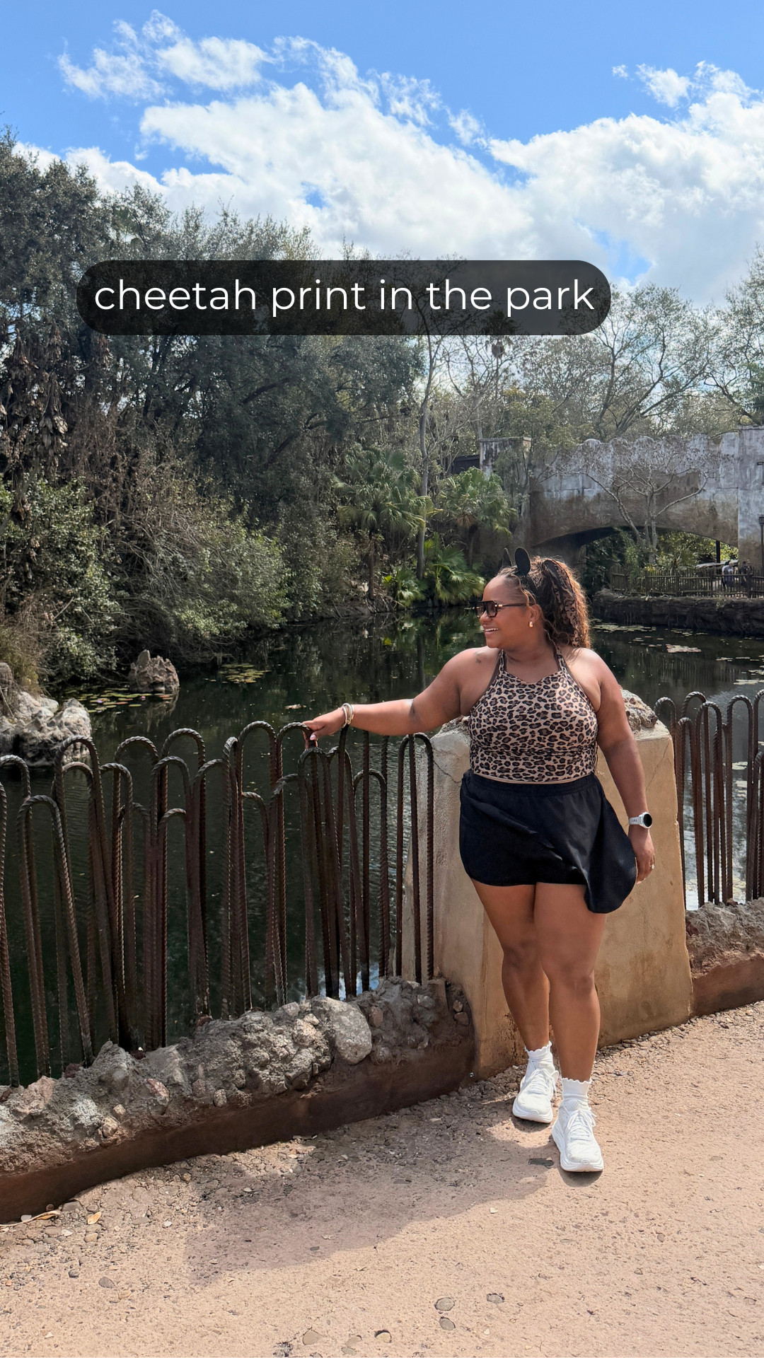 Cheetah print in the park.

One of those outfits that’s comfy enough to walk around in but still cute. 

 #LTKmomlife #LTKMidsize #LTKTravel