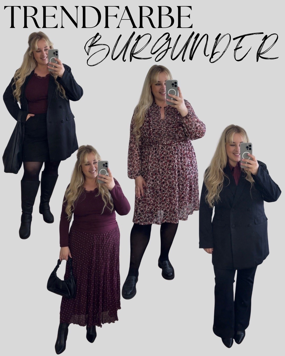 Trendfarbe Burgunder ♥️

15 % sparen bei Bon Prix mit dem Code:
bysandra15
(Gültigkeit: 16.09. -einschl. 18.09.2026; 15% auf Alles; einmalig einlösbar pro Kundin; gilt in DE App & Webshop)

#plussizefashion #kleid #curvy #muster #autumn #herbst

#LTKplussize #LTKdeutschland #LTKautumn