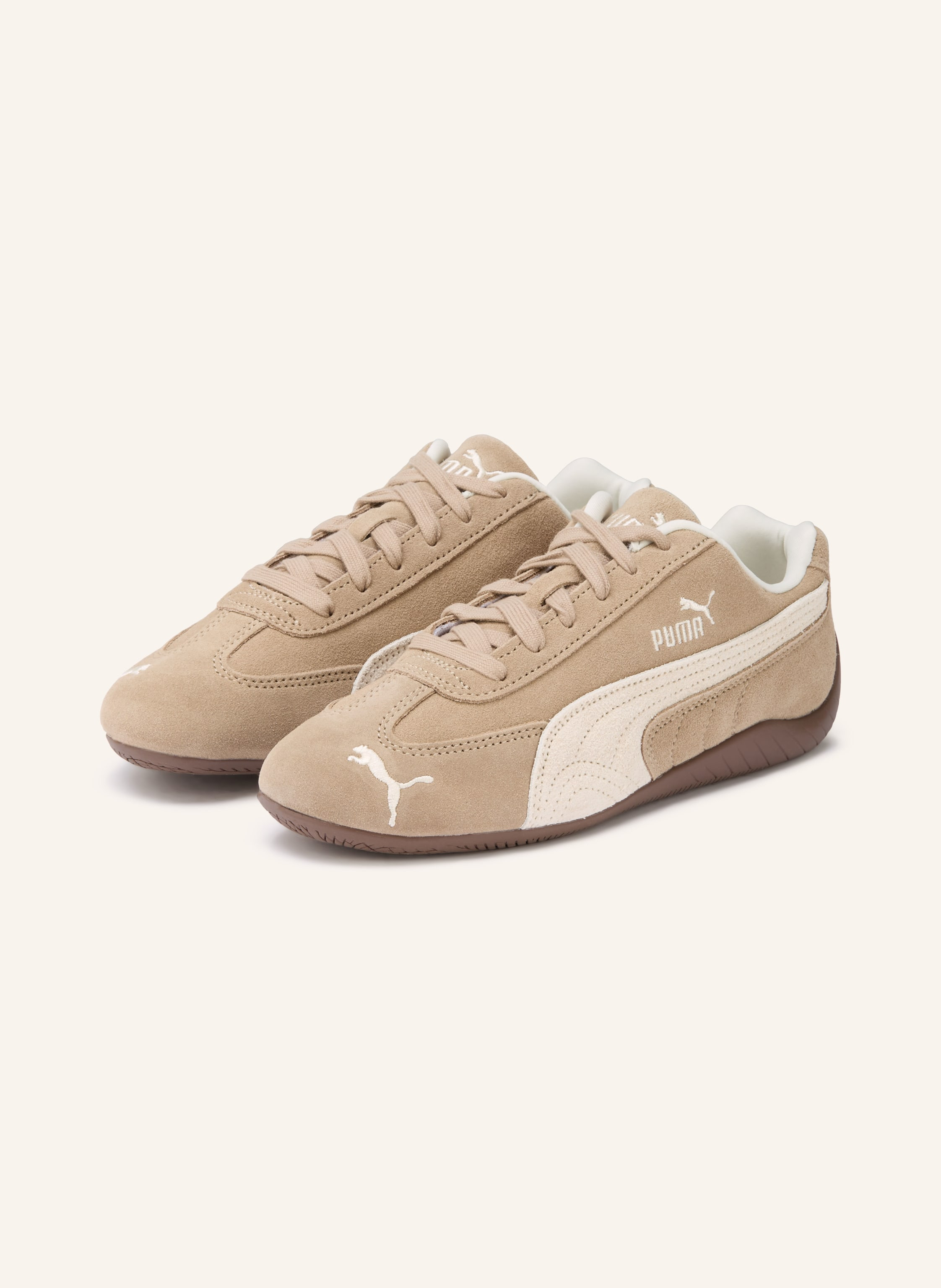 PUMA Sneaker SPEEDCAT ELEVATED in beige / creme | Breuninger (DACH)
