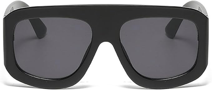 willochra Vintage Oversized One Piece Mask Sunglasses Women Fashion Colorful Eyewear Men Goggle S... | Amazon (US)