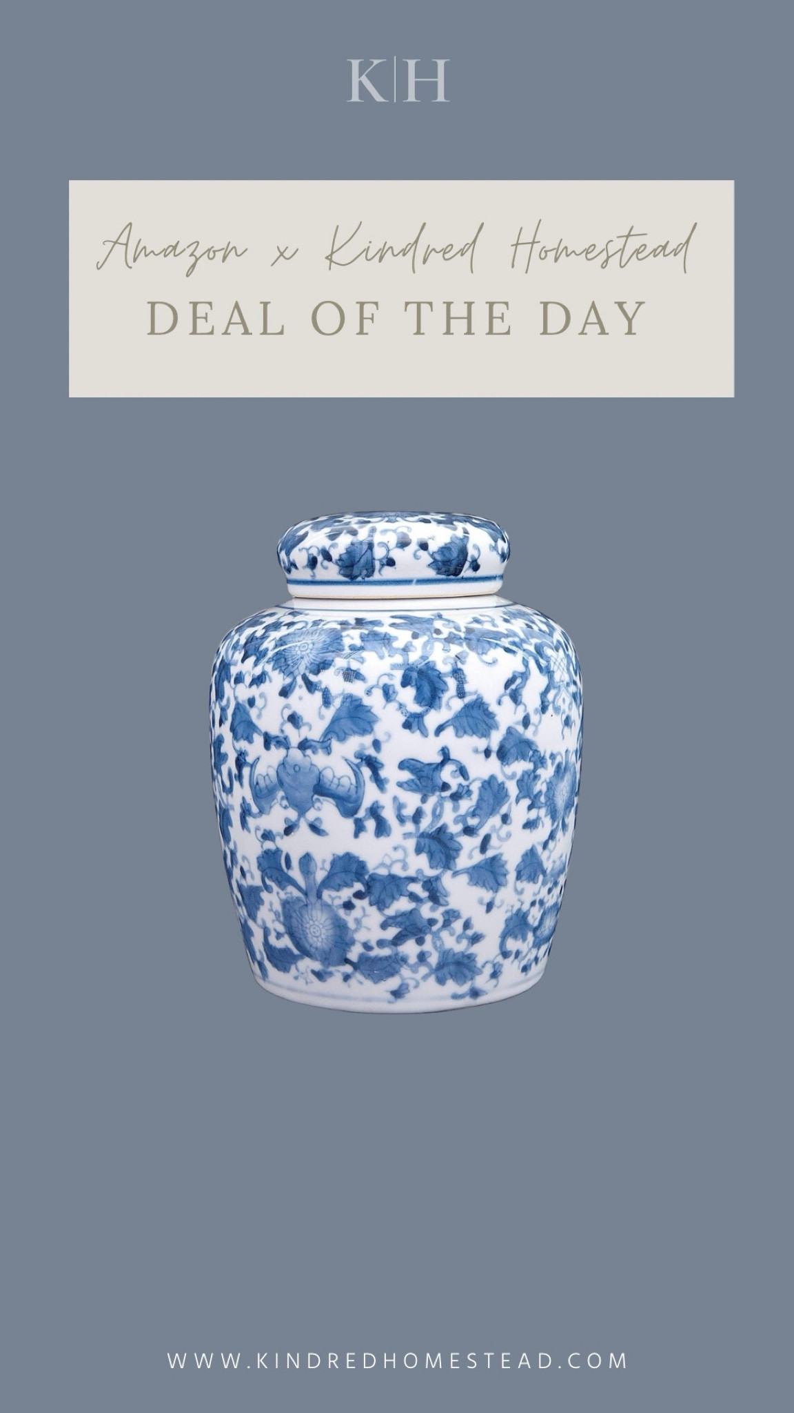 Amazon ginger jar perfect for timeless home decor styling.

#LTKHome