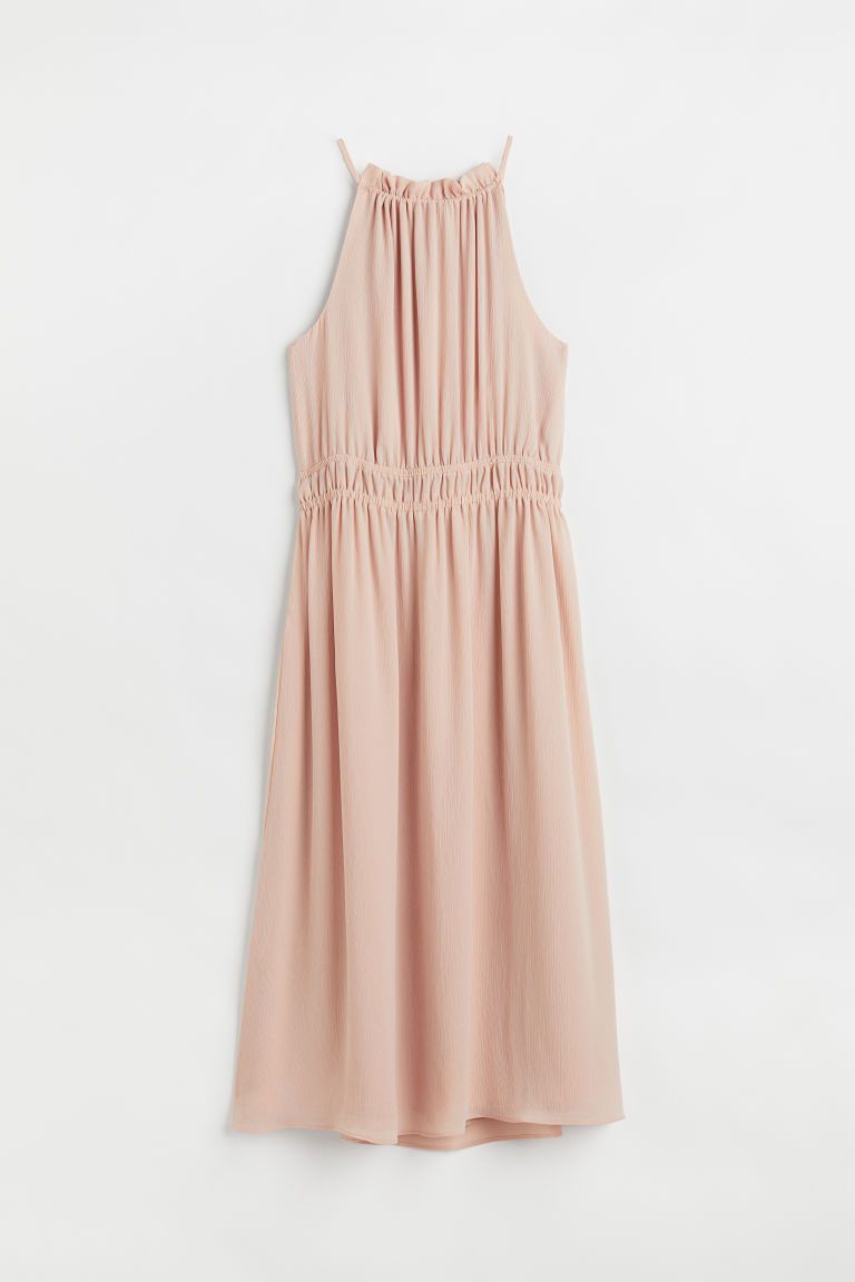 H & M - Sleeveless Dress - Orange | H&M (US)