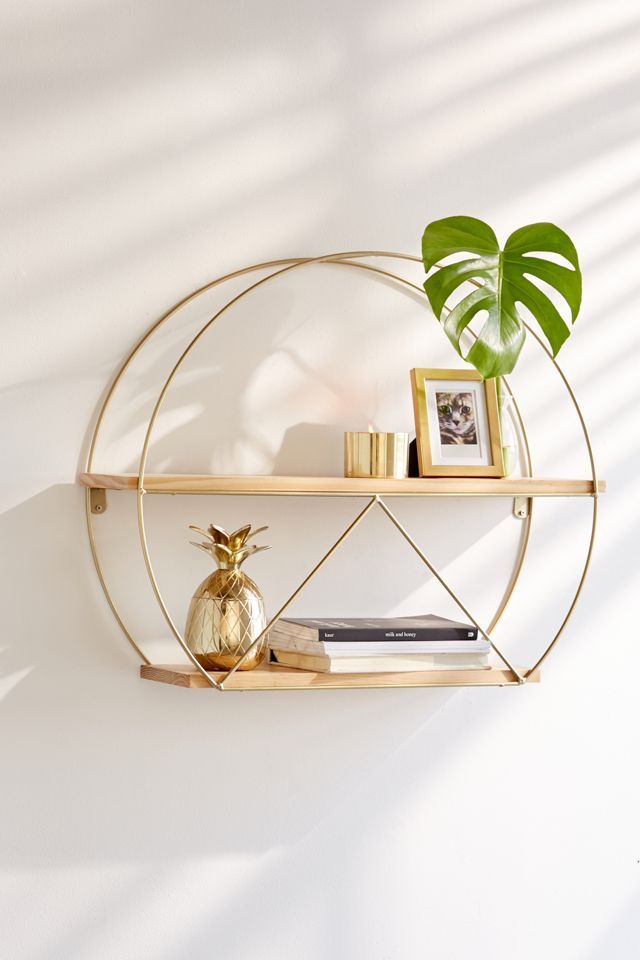 Tabby Circle Wall Shelf | Urban Outfitters (US and RoW)