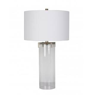 Aine 28.5 in. Polished Nickel Table Lamp JTL105KT-PN - The Home Depot | The Home Depot