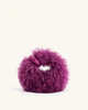 Abacus Faux Fur Mini Top Handle Bag - Purple | JW PEI US
