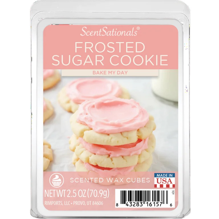 Scentsationals Frosted Sugar Cookie Scented Wax Melts, 2.5oz | Walmart (US)