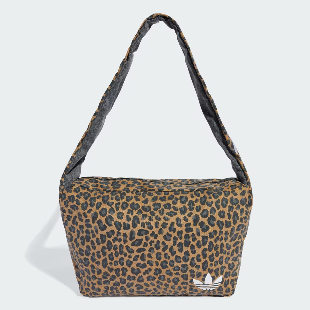 adidas Leopard Large Shoulder Bag Bronze Strata | adidas (US)