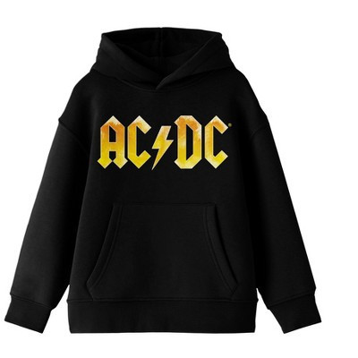 ACDC Logo Boy's Black Graphic Hoodie-Small | Target