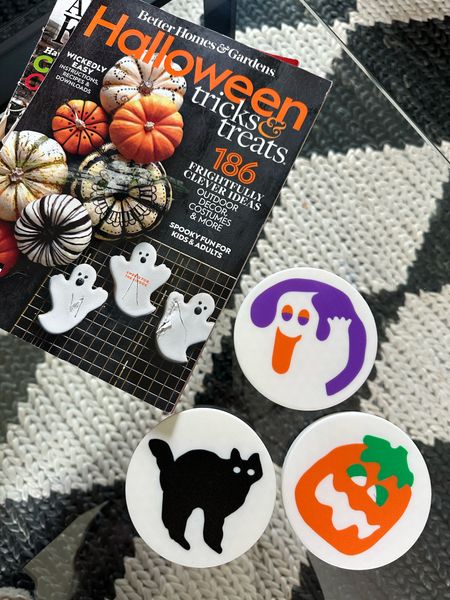 Halloween Cookie Coasters 🎃🐈‍⬛👻

#LTKSeasonal #LTKFindsUnder50 #LTKHome