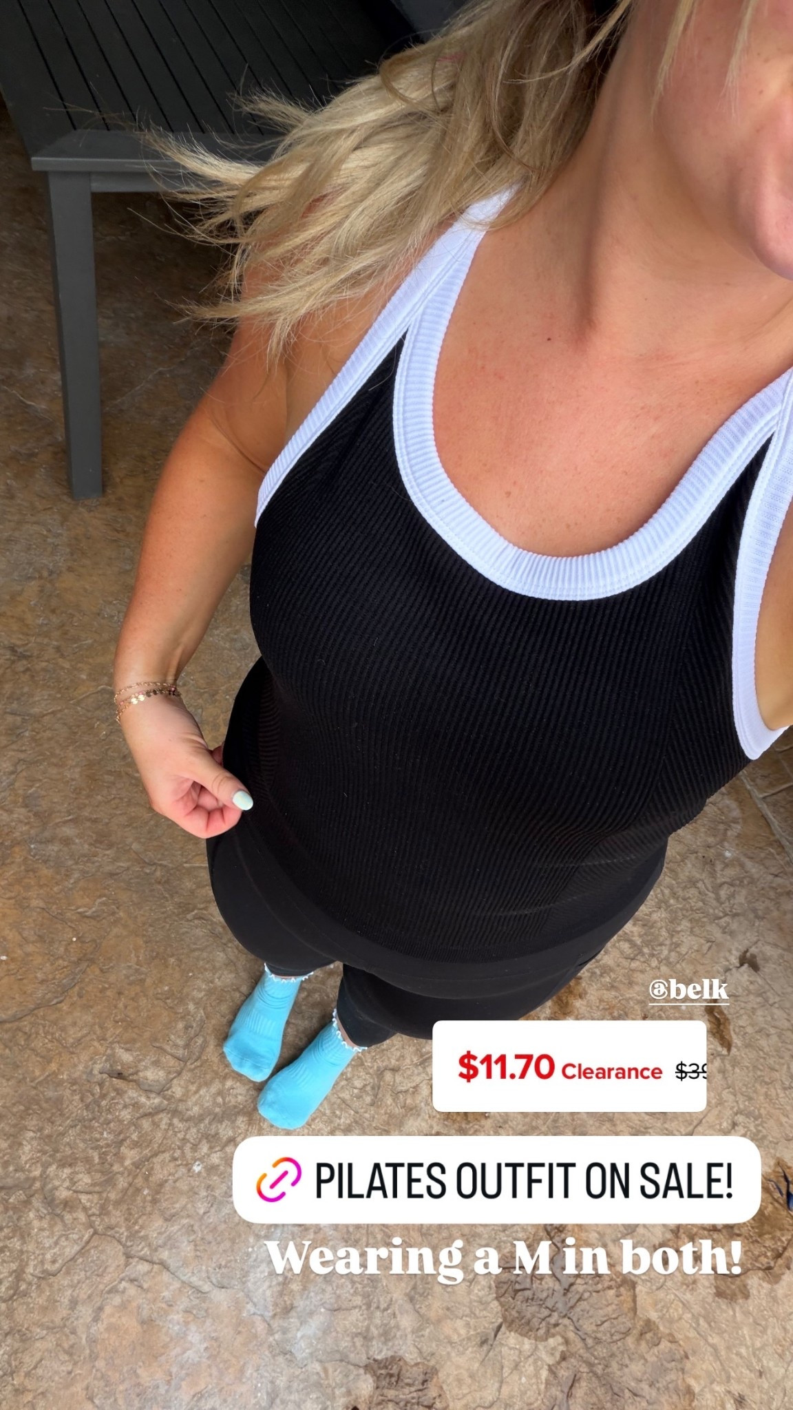 Wearing a M in both for this Pilates outfit! @belk

#LTKMidsize #LTKSeasonal #LTKActive