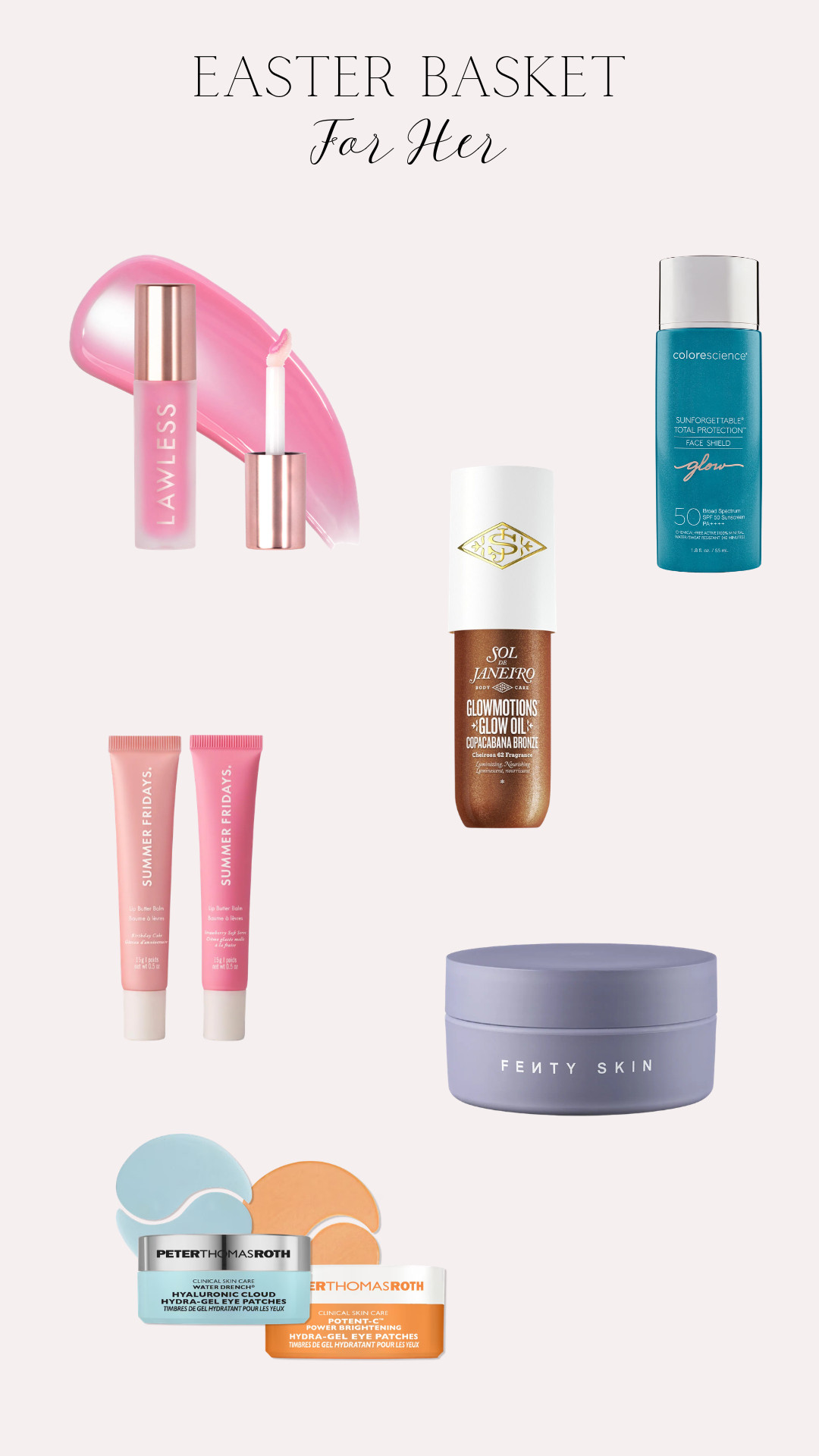 The perfect gifts for an Easter basket. These are some of my favorite products!

 

#LTKselfcare #LTKSeasonal #LTKBeauty
