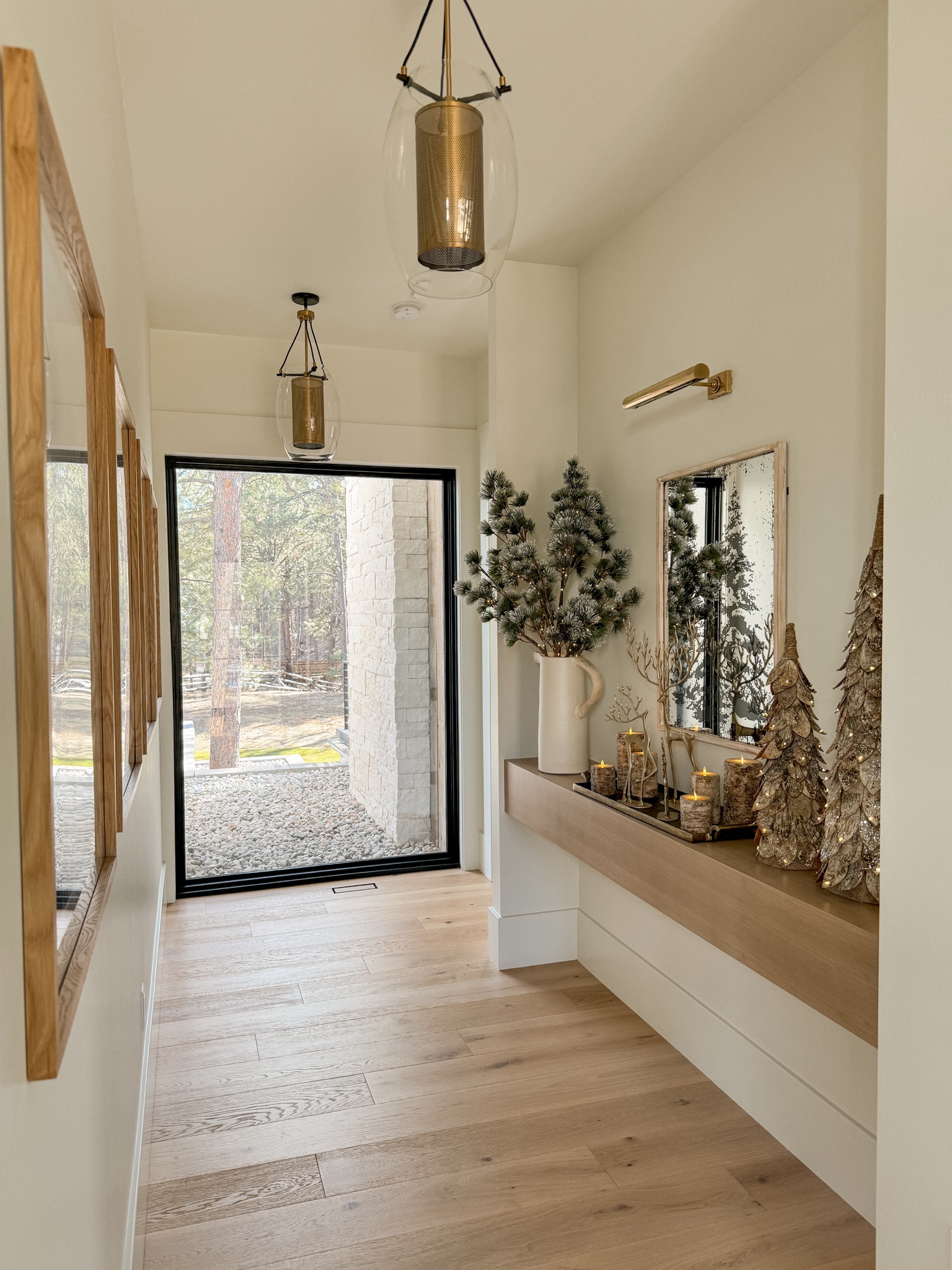 A holiday hallway moment. Almost everything is from Pottery Barn. Love the details and these decor items will last year after year. 

#LTKCyberWeek 

#LTKHoliday #LTKsalealert