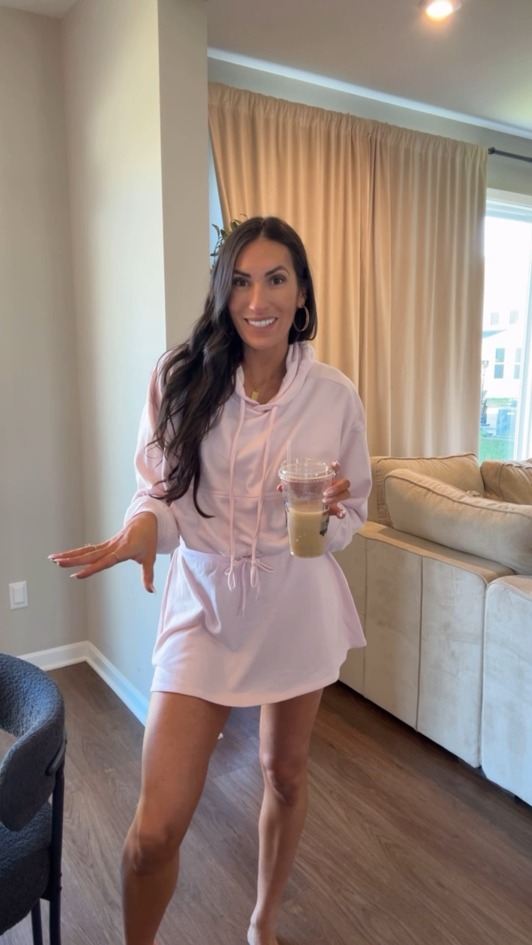 How cute is this Walmart matching set 
Hoodie & skort combo 
I got a small in top & bottom! 
You could size down in skort 
Linking my entire recent Walmart haul 

#LTKdayinmylife #LTKmomlife #LTKootd