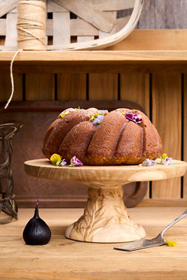 Carved Teak Cake Stand | Anthropologie (US)