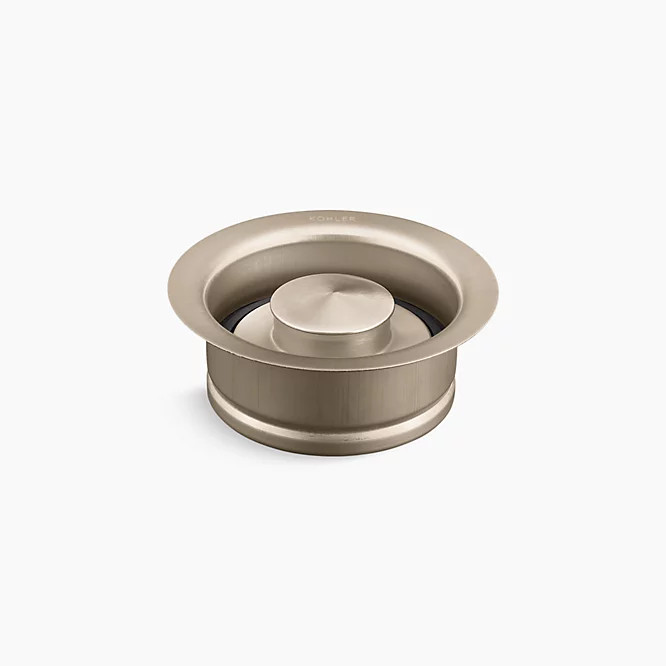Disposal flange with stopper | Kohler