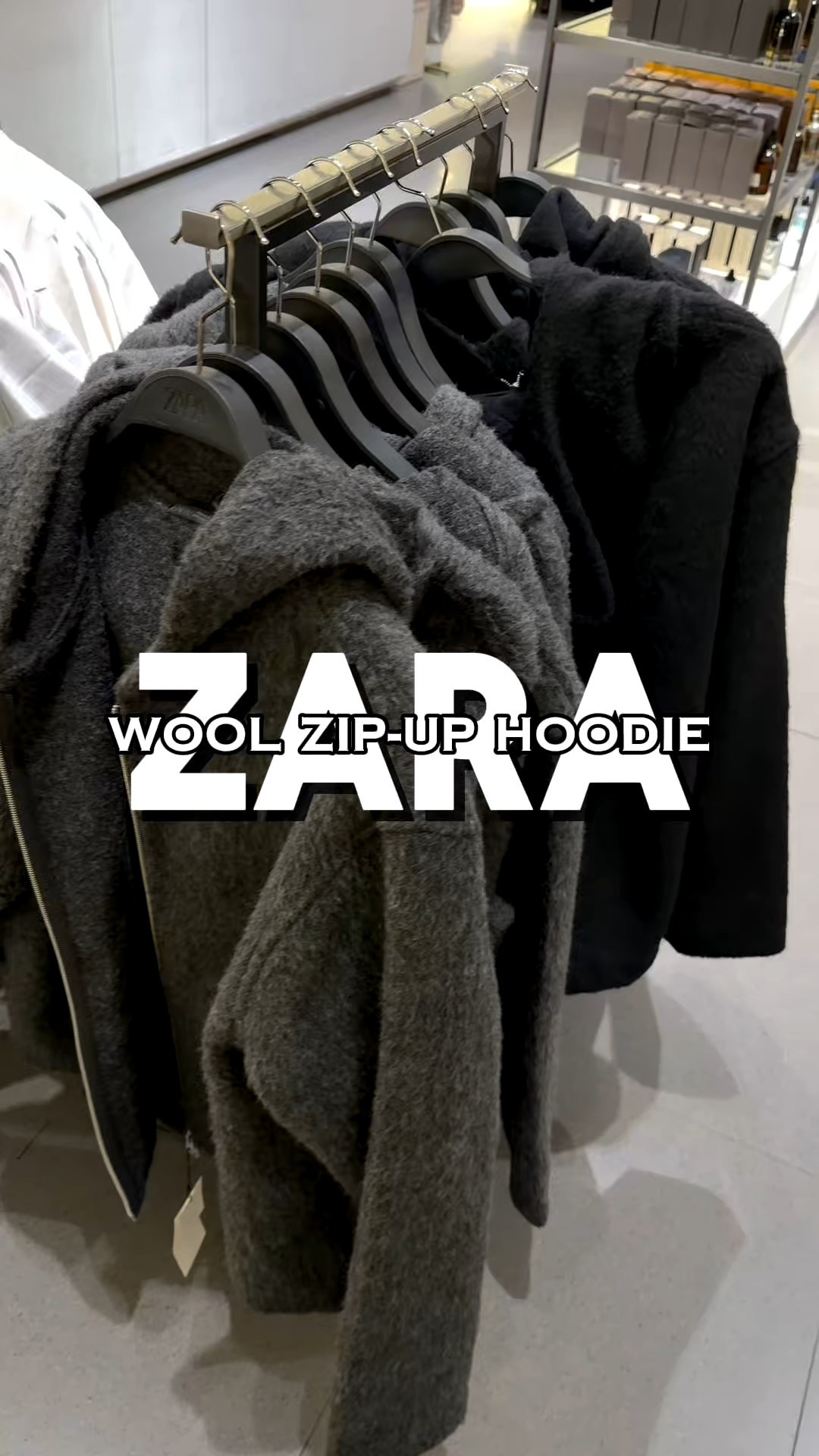 Zara wool zip hoodie in black and grey

#LTKFindsUnder100 #LTKMens #LTKSeasonal