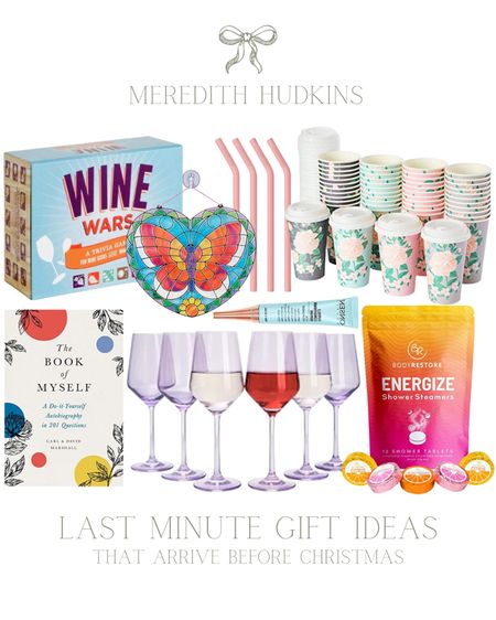 Christmas gift ideas, last-minute Christmas gifts, Stocking stuffer, Gifts for her, gifts for mom, The book of myself, wine glasses, wine wars, reusable cups, reasonable straws, make up, beauty, trending gift ideas, cuticle cream, energy shower steamer, stained glass crafts, Amazon gifts, budget friendly 

#LTKGiftGuide #LTKunder50 #LTKsalealert