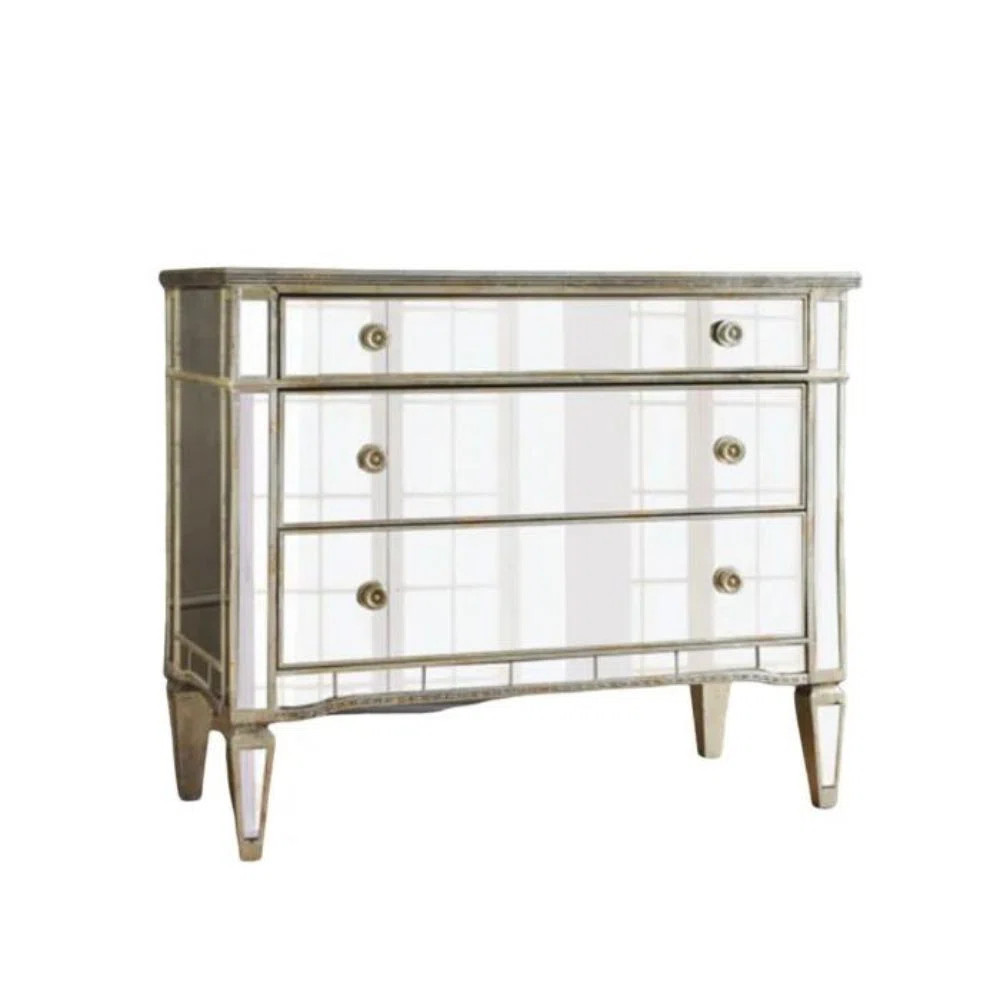 Azil Mirrored Accent Chest | Wayfair North America