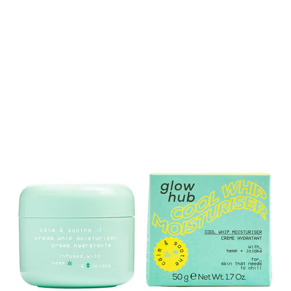 Glow Hub Calm and Soothe Cool Whip Moisturiser 50g | Look Fantastic (ROW)
