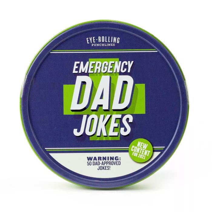 Professor Puzzle Emergency Dad Jokes Card Game Tin | Target