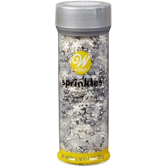 Holiday Shimmer Snowflake Mix Sprinkles | Amazon (US)