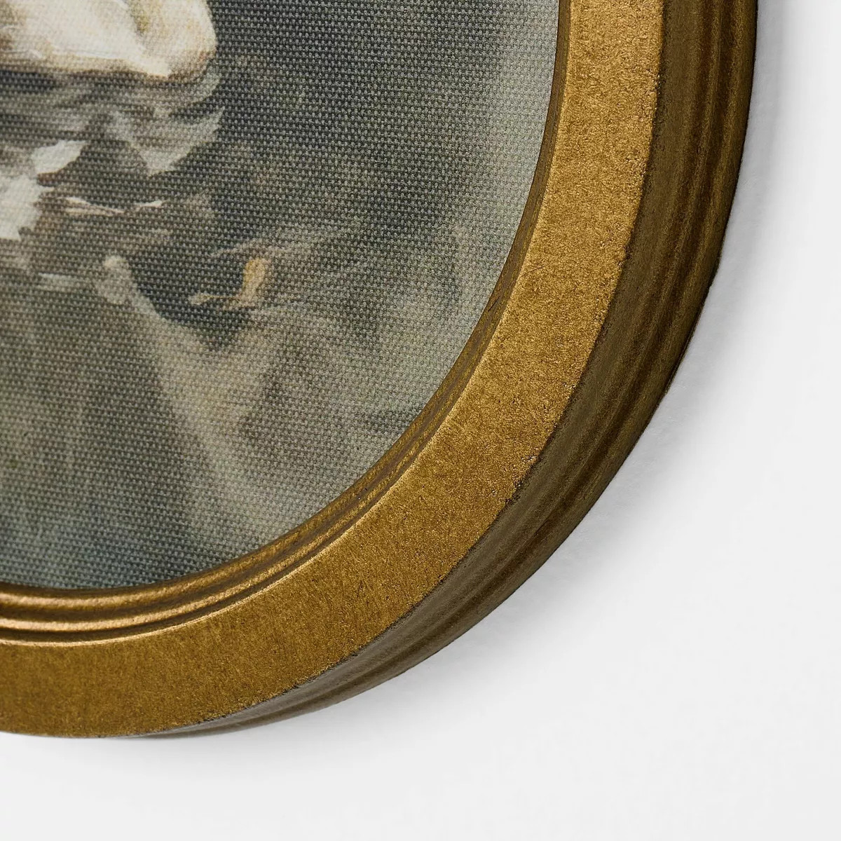 10" White Bird Round Framed Wall Art - Threshold\u2122 designed with Studio McGee | Target
