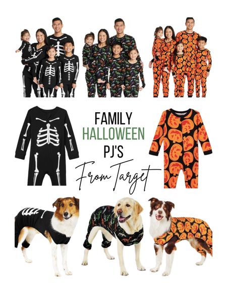 Target family pajamas, Halloween, fall, matching, spooky season, comfy, loungewear 

#LTKkids #LTKSeasonal #LTKfamily