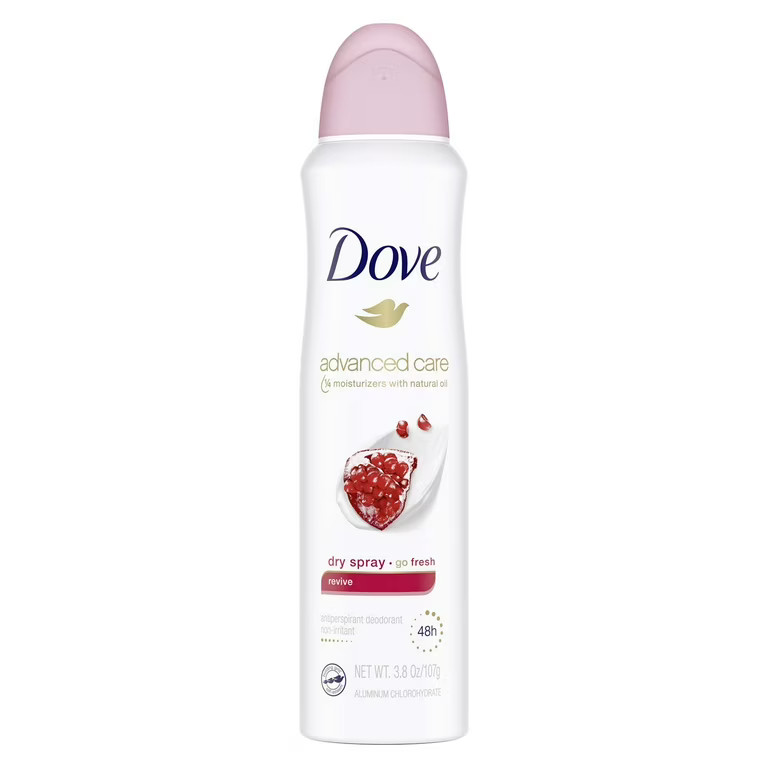 Dove Advanced Care Long Lasting Antiperspirant Deodorant Dry Spray, Fruity, 3.8 oz | Walmart (US)