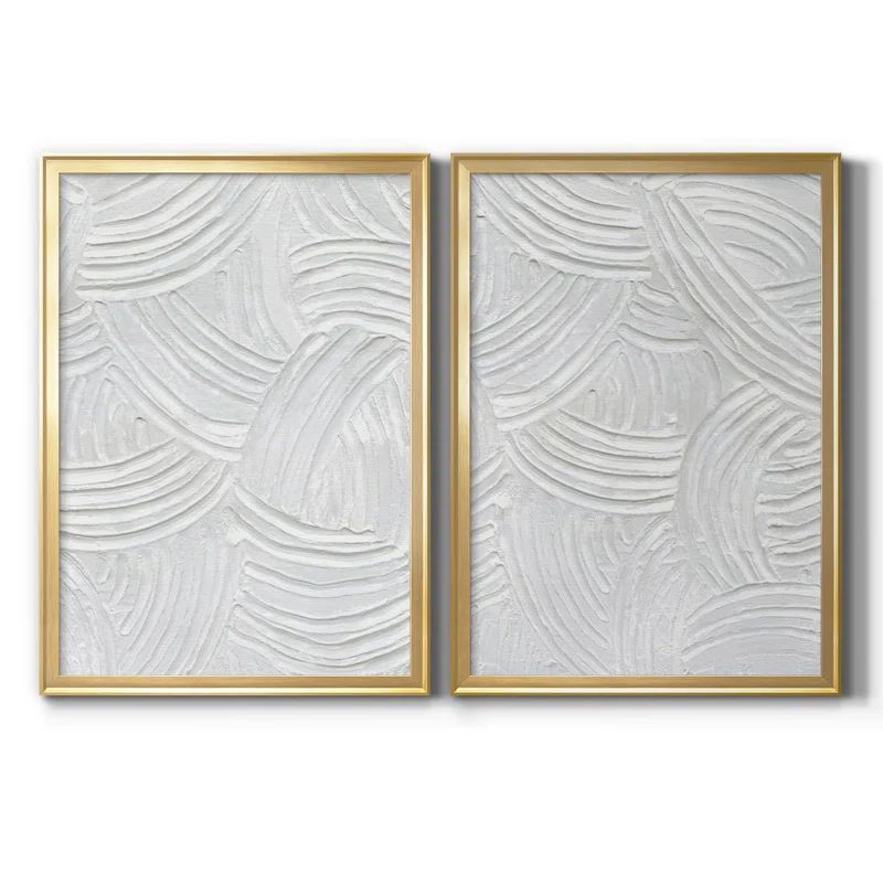 Sandstone Grooves I Premium Framed Canvas - Ready To Hang | Wayfair Professional