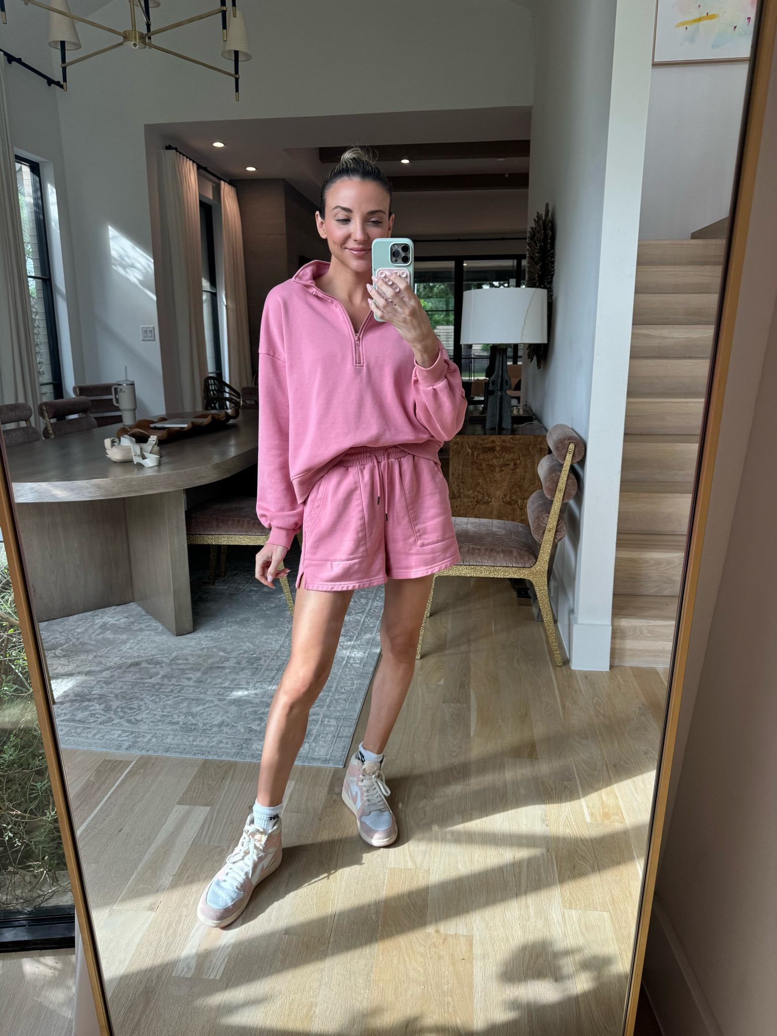 Pink two piece set from Amazon 

#LTKfindsunder50 #LTKSeasonal #LTKfindsunder100