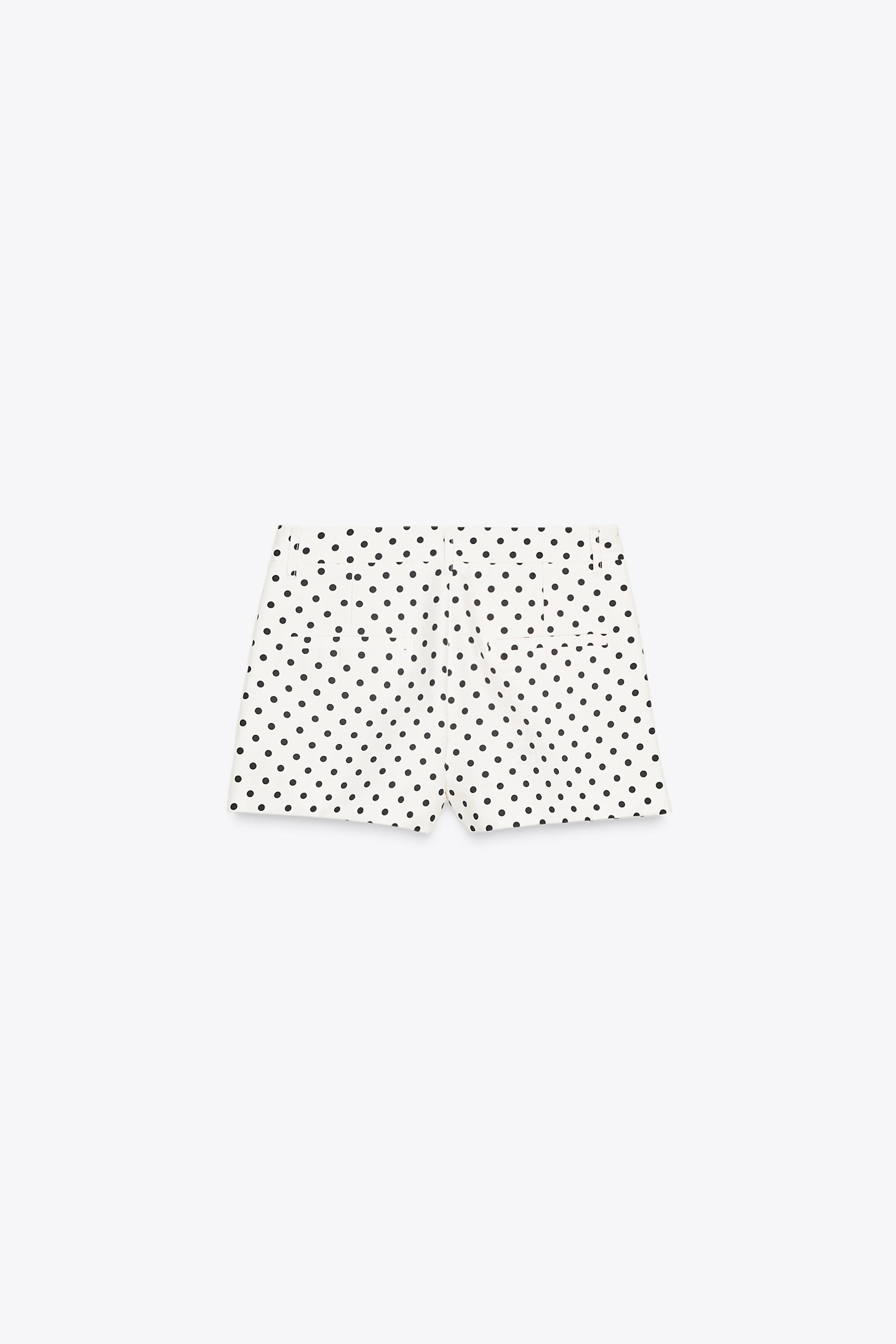 MINI POLKA DOT SHORTS | Zara US
