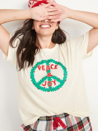 Matching Holiday Graphic T-Shirt for Women | Old Navy (US)