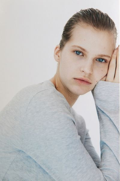 Camiseta de canalé con modal | H&M (FR, IT, ES, PT, BE)