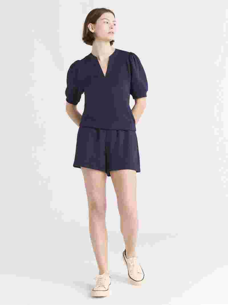 Free Assembly Women's Puff Sleeve Sweatshirt, Sizes XS-XXL | Walmart (US)