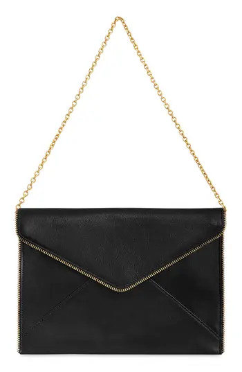 Rebecca Minkoff Leo Envelope Clutch in Black at Nordstrom Rack | Nordstrom Rack
