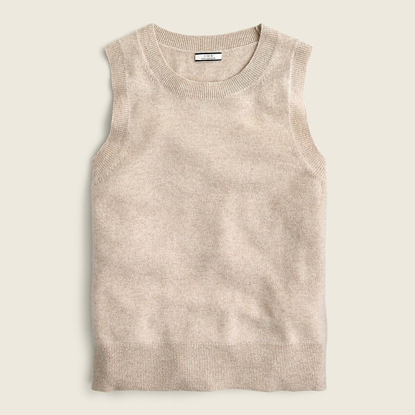 Cashmere crewneck sweater shell | J. Crew US