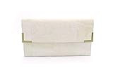 Folio Clutch in Creamy White Cork by Spicer Bags | Amazon (US)