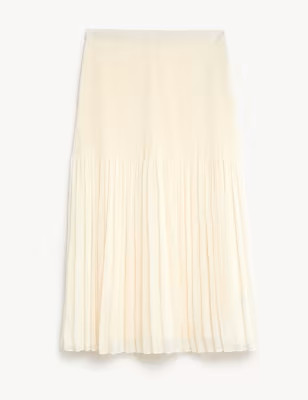 Plisse Midaxi Skirt | Marks & Spencer (UK)