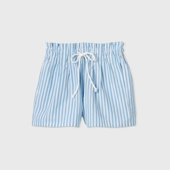 Women's High-Rise Drawstring Paperbag Shorts - Wild Fable™ (Regular & Plus) | Target