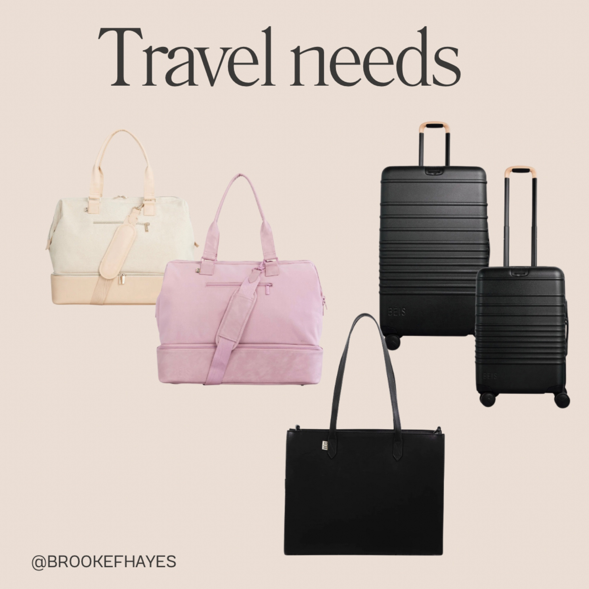 The prettiest✨ travel bags!! So many style/sizes to choose from to fit everyone’s vibes  

#LTKtravel #LTKMostLoved #LTKstyletip